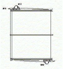 Radiador Scania 114/124/144/94              1365371 / 570473